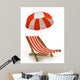 Beach Chair Wall Decal