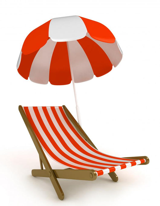 Beach Chair Wall Decal