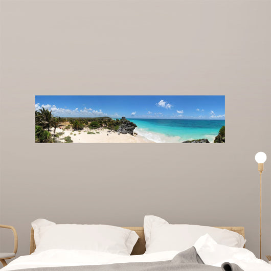Tulum Torre Di Controllo Wall Decal Panoramic Wall Decal