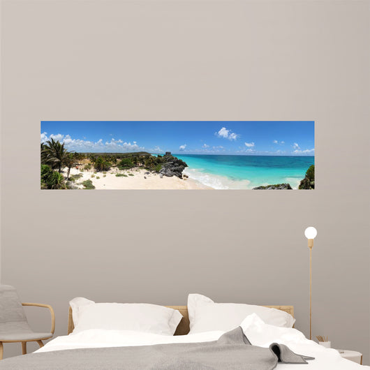 Tulum Torre Di Controllo Wall Decal Panoramic Wall Decal