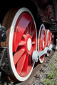 Red Wheels Old Locomotive Wall Decal