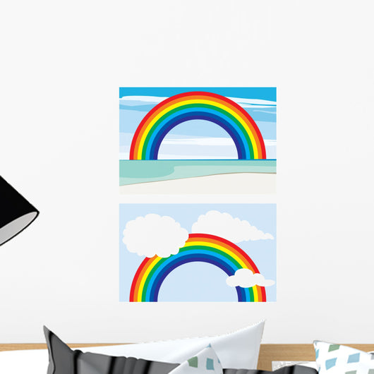 Rainbow Wall Decal Design 1
