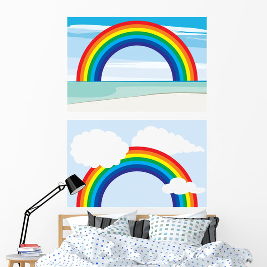 Rainbow Wall Decal Design 1