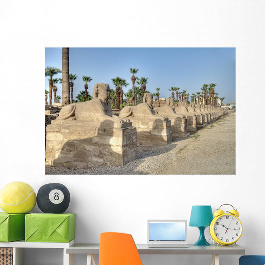 Sphinx Alley Luxor Wall Decal