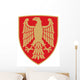 Eagle Coat Arms Emblem Wall Decal