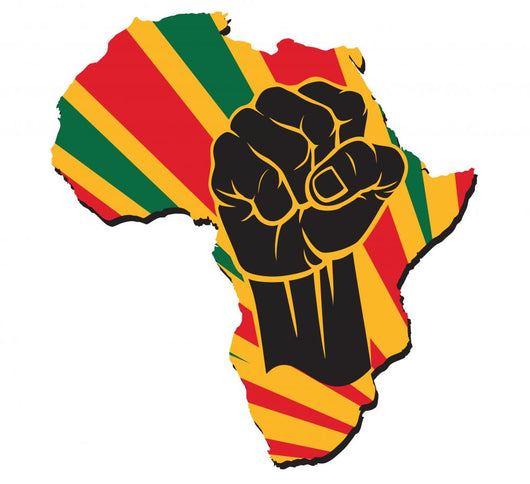 Africa Map Wall Decal