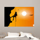 Rock Climbing Wall Decal