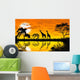 Giraffe Wall Decal Design 1