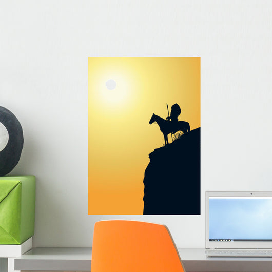 Western Native American Wall Decal