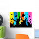 Happy Graduate Students Wall Decal