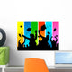 Happy Graduate Students Wall Decal