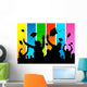 Happy Graduate Students Wall Decal