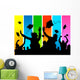 Happy Graduate Students Wall Decal
