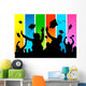 Happy Graduate Students Wall Decal