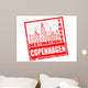 Copenhagen Stamp Wall Decal