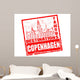Copenhagen Stamp Wall Decal