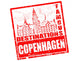 Copenhagen Stamp Wall Decal