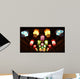 Chinese Traditional Paper Lanterns Wall Decal