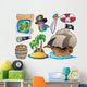 Themed Pirate Wall Stickers Wall Decal