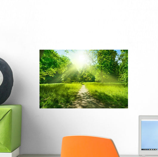 Forest Road Wall Decal