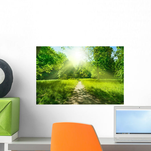 Forest Road Wall Decal