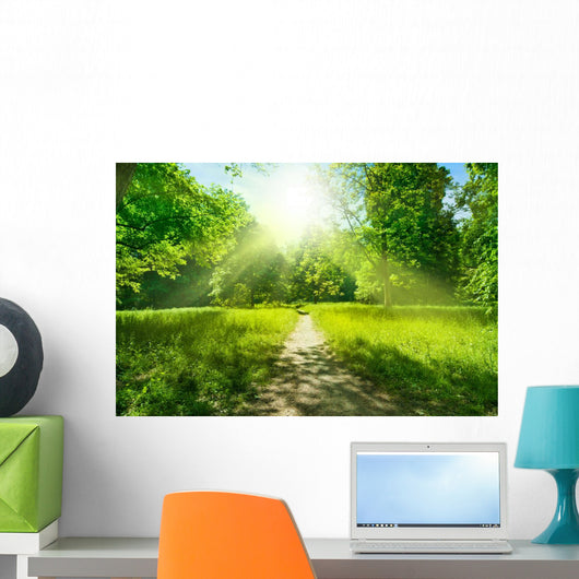 Forest Road Wall Decal