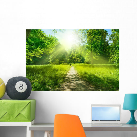 Forest Road Wall Decal
