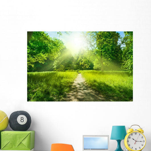 Forest Road Wall Decal