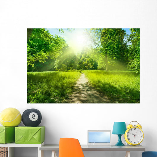 Forest Road Wall Decal