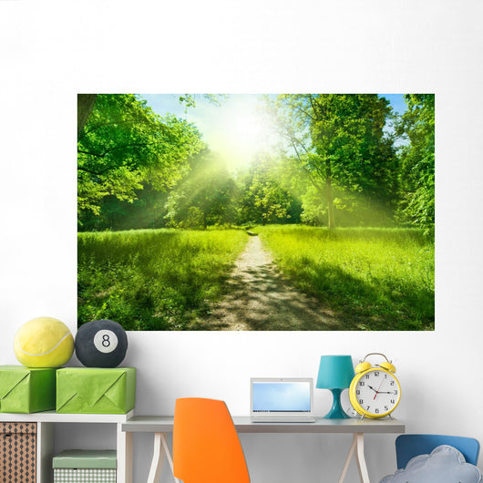 Forest Road Wall Decal