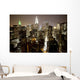Manhattan Skyline Wall Decal Design 1