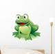 Frog  Cartoon-frog-vector Wall Decal