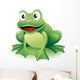 Frog  Cartoon-frog-vector Wall Decal
