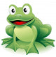 Frog  Cartoon-frog-vector Wall Decal