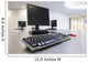 Computers Office Building Wall Decal