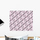 Seamless Tileable Pink 3D Wall Decal