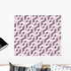 Seamless Tileable Pink 3D Wall Decal