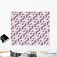 Seamless Tileable Pink 3D Wall Decal