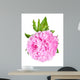 Peonies Wall Decal Design 2
