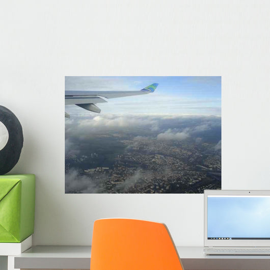 Vue Aerienne Paris Wall Decal