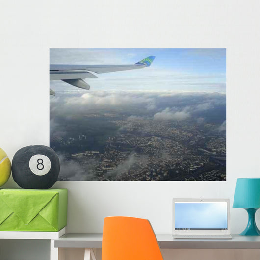 Vue Aerienne Paris Wall Decal