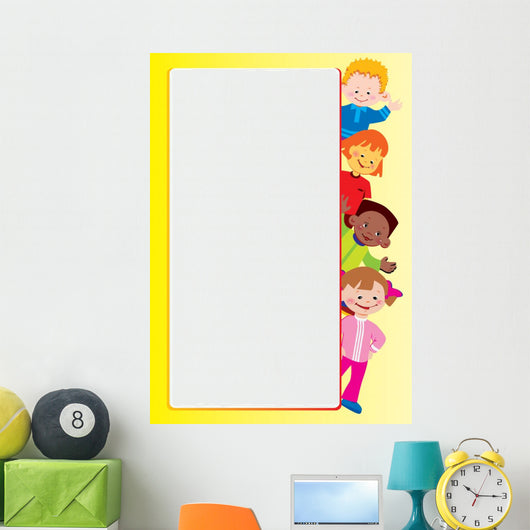Children Frame Place for Wall Decal