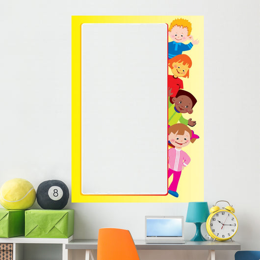 Children Frame Place for Wall Decal