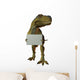 T Rex with Sign Wall Decal