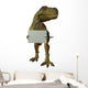 T Rex with Sign Wall Decal