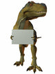 T Rex with Sign Wall Decal