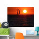 Sunset Sail Wall Decal
