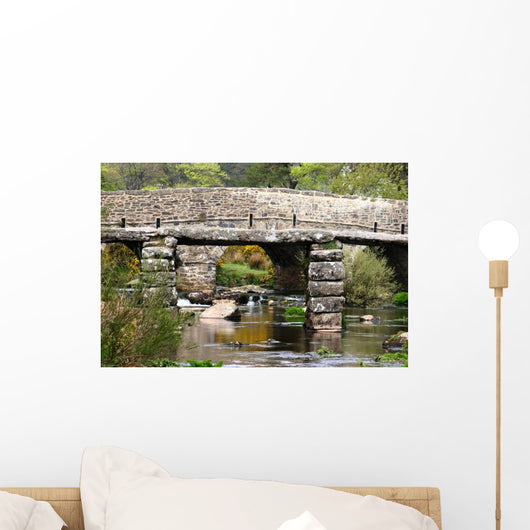 Clapper Bridge at Postbridge Wall Decal