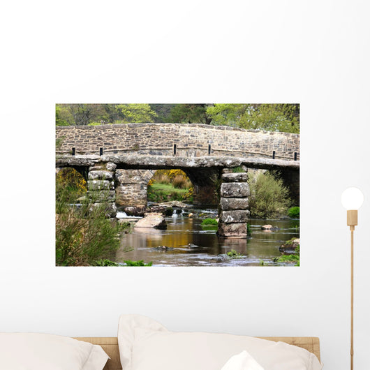 Clapper Bridge at Postbridge Wall Decal