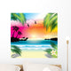 Tropical Sunset Wall Decal